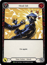 Head Jab (Red) - LGS017 - Flesh and Blood: Promo Cards (PR) #LGS017 - Promo Flesh and Blood Trading Card