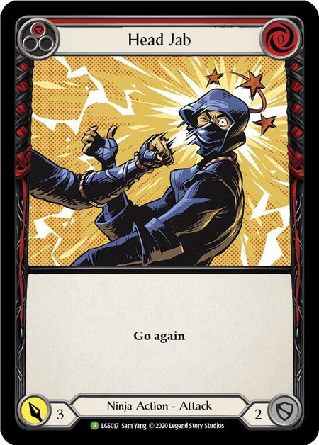Head Jab (Red) - LGS017 - Flesh and Blood: Promo Cards Flesh and Blood trading card
