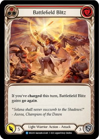 Battlefield Blitz - Blitz Deck: Monarch - Boltyn (BOL) #BOL010 - Rare Flesh and Blood Trading Card