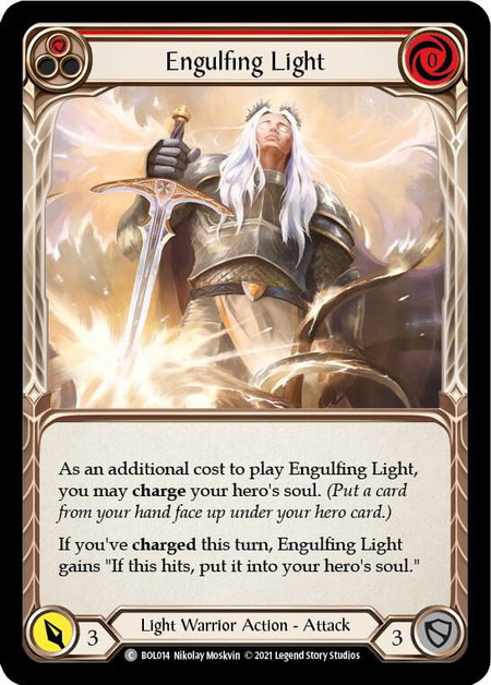 Engulfing Light (Red) - Blitz Deck: Monarch - Boltyn Flesh and Blood trading card