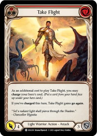 Take Flight (Red) - Blitz Deck: Monarch - Boltyn (BOL) #BOL016 - Common Flesh and Blood Trading Card