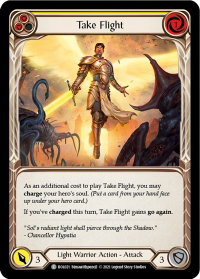 Take Flight (Yellow) - Blitz Deck: Monarch - Boltyn (BOL) #BOL021 - Common Flesh and Blood Trading Card