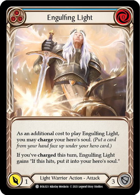 Engulfing Light (Blue) - Blitz Deck: Monarch - Boltyn Flesh and Blood trading card