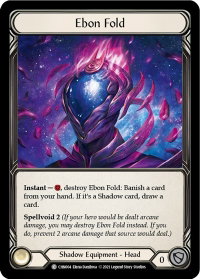 Ebon Fold - Blitz Deck: Monarch - Chane (CHN) #CHN004 - Common Flesh and Blood Trading Card