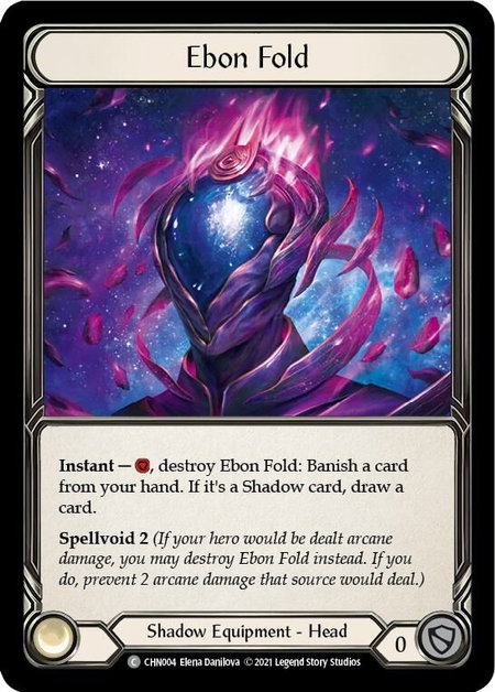 Ebon Fold - Blitz Deck: Monarch - Chane Flesh and Blood trading card