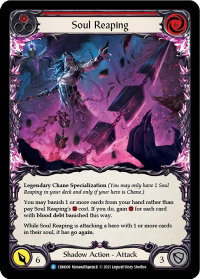 Soul Reaping - Blitz Deck: Monarch - Chane (CHN) #CHN008 - Rare Flesh and Blood Trading Card