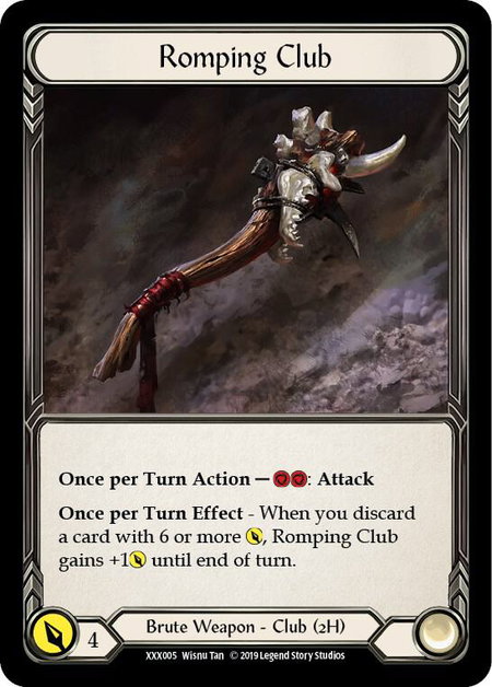 Anothos // Romping Club - Flesh and Blood: Promo Cards Flesh and Blood trading card