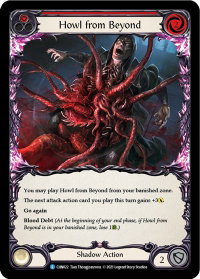 Howl from Beyond (Red) - Blitz Deck: Monarch - Chane (CHN) #CHN022 - Rare Flesh and Blood Trading Card