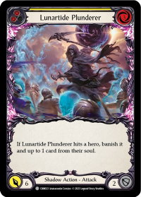 Lunartide Plunderer (Yellow) - Blitz Deck: Monarch - Chane (CHN) #CHN023 - Common Flesh and Blood Trading Card