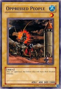 Oppressed People - Dark Revelation Volume 1 (DR1) #DR1-EN057 - Common / Short Print YuGiOh Trading Card