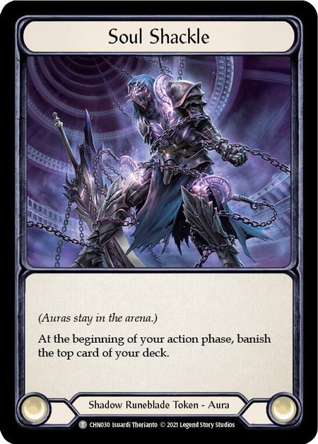 Soul Shackle - Blitz Deck: Monarch - Chane Flesh and Blood trading card