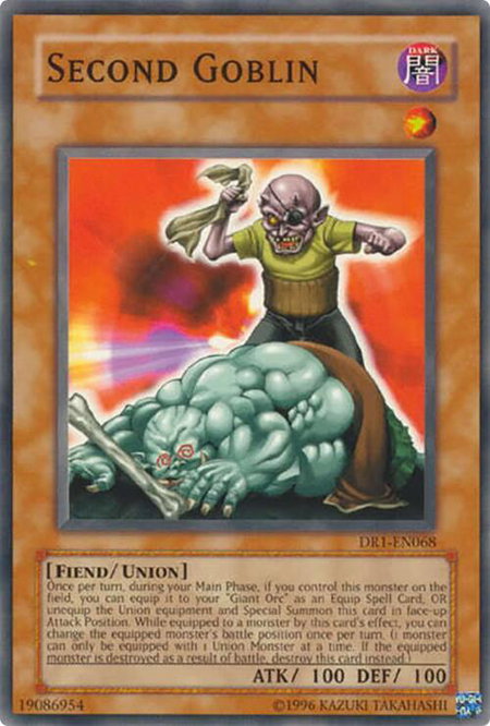 Second Goblin - Dark Revelation Volume 1 YuGiOh trading card