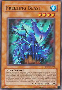 Freezing Beast - Dark Revelation Volume 1 (DR1) #DR1-EN072 - Common / Short Print YuGiOh Trading Card