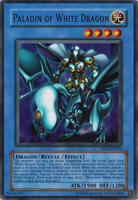 Paladin of White Dragon - Dark Revelation Volume 1 (DR1) #DR1-EN081 - Super Rare YuGiOh Trading Card