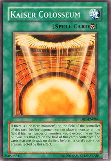 Kaiser Colosseum - Dark Revelation Volume 1 YuGiOh trading card
