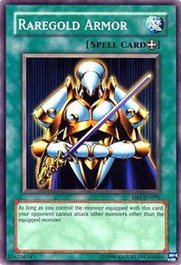 Raregold Armor - Dark Revelation Volume 1 (DR1) #DR1-EN091 - Common / Short Print YuGiOh Trading Card