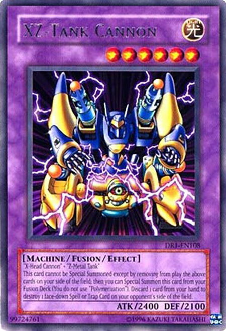 XZ-Tank Cannon - Dark Revelation Volume 1 YuGiOh trading card