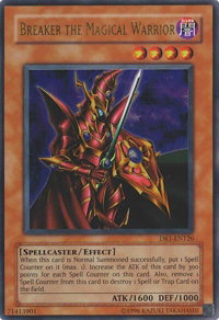 Breaker the Magical Warrior - Dark Revelation Volume 1 (DR1) #DR1-EN126 - Ultra Rare YuGiOh Trading Card