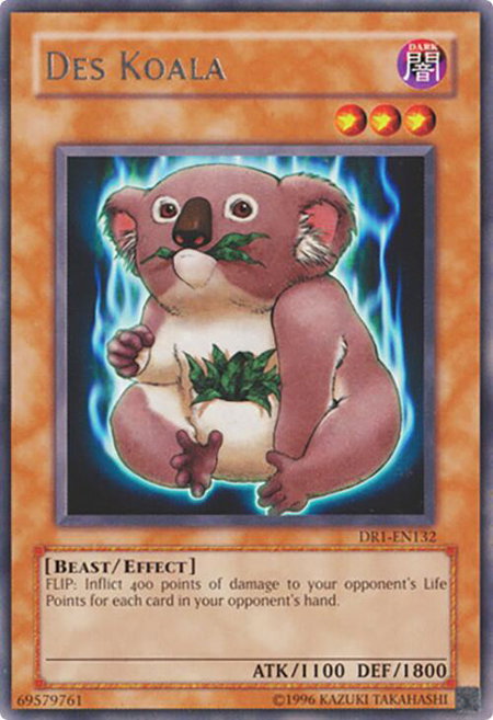 Des Koala - Dark Revelation Volume 1 YuGiOh trading card