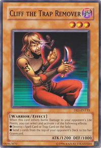Cliff the Trap Remover - Dark Revelation Volume 1 (DR1) #DR1-EN133 - Common / Short Print YuGiOh Trading Card