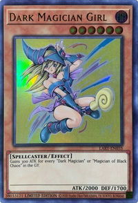 Dark Magician Girl (2021) - The Lost Art Promotion (LART) #LART-EN035 - Ultra Rare YuGiOh Trading Card
