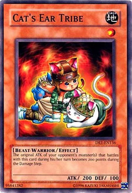 Cat's Ear Tribe trading card from Dark Revelation Volume 1 Cat's Ear Tribe - Dark Revelation Volume 1 YuGiOh trading card