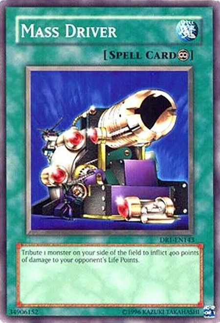 Mass Driver - Dark Revelation Volume 1 YuGiOh trading card