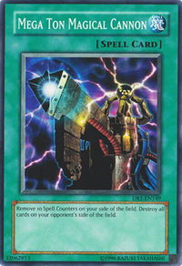 Mega Ton Magical Cannon - Dark Revelation Volume 1 (DR1) #DR1-EN149 - Common / Short Print YuGiOh Trading Card