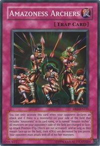 Amazoness Archers - Dark Revelation Volume 1 (DR1) #DR1-EN151 - Super Rare YuGiOh Trading Card
