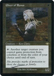 Giver of Runes (Retro Frame) (Foil Etched) - Modern Horizons (MH1) #3 - Rare Magic: The Gathering Trading Card