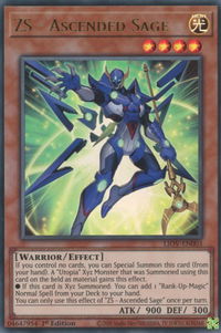 ZS - Ascended Sage - Lightning Overdrive (LIOV) #LIOV-EN003 - Ultra Rare YuGiOh Trading Card