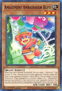Amazement Ambassador Bufo - Lightning Overdrive (LIOV) #LIOV-EN007 - Common / Short Print YuGiOh Trading Card