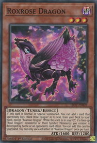 Roxrose Dragon - Lightning Overdrive (LIOV) #LIOV-EN009 - Super Rare YuGiOh Trading Card