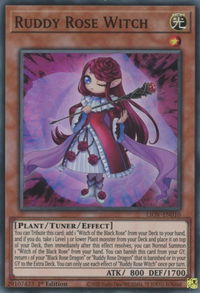 Ruddy Rose Witch - Lightning Overdrive (LIOV) #LIOV-EN010 - Super Rare YuGiOh Trading Card