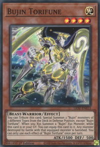 Bujin Torifune - Lightning Overdrive (LIOV) #LIOV-EN013 - Super Rare YuGiOh Trading Card
