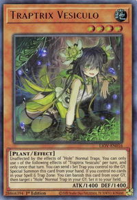 Traptrix Vesiculo - Lightning Overdrive (LIOV) #LIOV-EN016 - Ultra Rare YuGiOh Trading Card