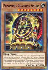 Pharaonic Guardian Sphinx - Lightning Overdrive (LIOV) #LIOV-EN024 - Common / Short Print YuGiOh Trading Card