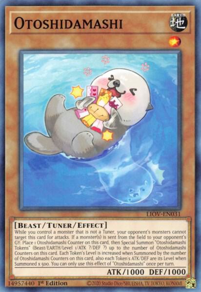 Otoshidamashi - Lightning Overdrive YuGiOh trading card