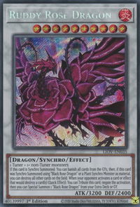 Ruddy Rose Dragon - Lightning Overdrive (LIOV) #LIOV-EN035 - Secret Rare YuGiOh Trading Card