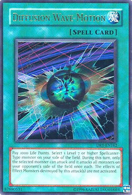 Diffusion Wave-Motion - Dark Revelation Volume 1 YuGiOh trading card
