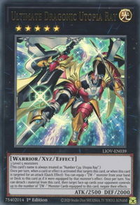 Ultimate Dragonic Utopia Ray - Lightning Overdrive (LIOV) #LIOV-EN039 - Ultra Rare YuGiOh Trading Card
