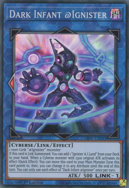 Dark Infant @Ignister - Lightning Overdrive YuGiOh trading card