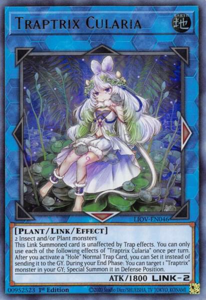 Traptrix Cularia - Lightning Overdrive YuGiOh trading card