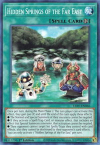 Hidden Springs of the Far East - Lightning Overdrive (LIOV) #LIOV-EN066 - Common / Short Print YuGiOh Trading Card