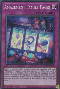 Amazement Family Faces - Lightning Overdrive (LIOV) #LIOV-EN070 - Super Rare YuGiOh Trading Card