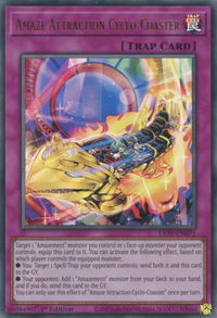 Amaze Attraction Cyclo-Coaster - Lightning Overdrive (LIOV) #LIOV-EN071 - Ultra Rare YuGiOh Trading Card