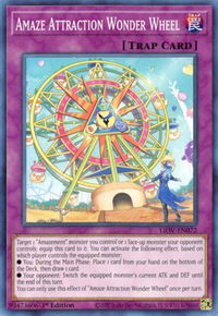 Amaze Attraction Wonder Wheel - Lightning Overdrive (LIOV) #LIOV-EN072 - Common / Short Print YuGiOh Trading Card