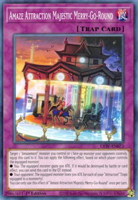 Amaze Attraction Majestic Merry-Go-Round - Lightning Overdrive (LIOV) #LIOV-EN073 - Common / Short Print YuGiOh Trading Card