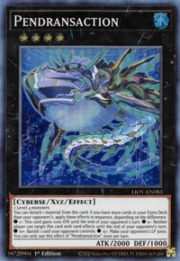 Pendransaction - Lightning Overdrive (LIOV) #LIOV-EN083 - Super Rare YuGiOh Trading Card