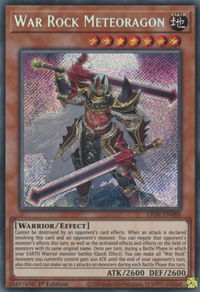 War Rock Meteoragon - Lightning Overdrive (LIOV) #LIOV-EN088 - Secret Rare YuGiOh Trading Card